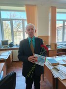 Поздравление ветеранов филиала с наступающим Днем Победы.