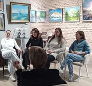 Студенты направления «Технология художественной обработки материалов посетили выставочный зал «Тургеневский».