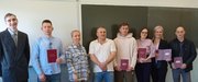 Вручение дипломов выпускникам по программе профессиональной переподготовки.