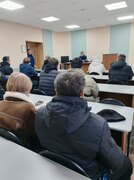 Студенты посетили Пожарный поезд станции Златоуст.