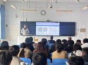 Наш преподаватель участвовал в семинаре по научному сотрудничеству между Китаем и Россией, проходившей на базе кафедры «Обработки материалов и управленческой инженерии» в Чженчжоуском университете аэронавтики. Наш преподаватель участвовал в семинаре по научному сотрудничеству между Китаем и Россией, проходившей на базе кафедры «Обработки материалов и управленческой инженерии» в Чженчжоуском университете аэронавтики.